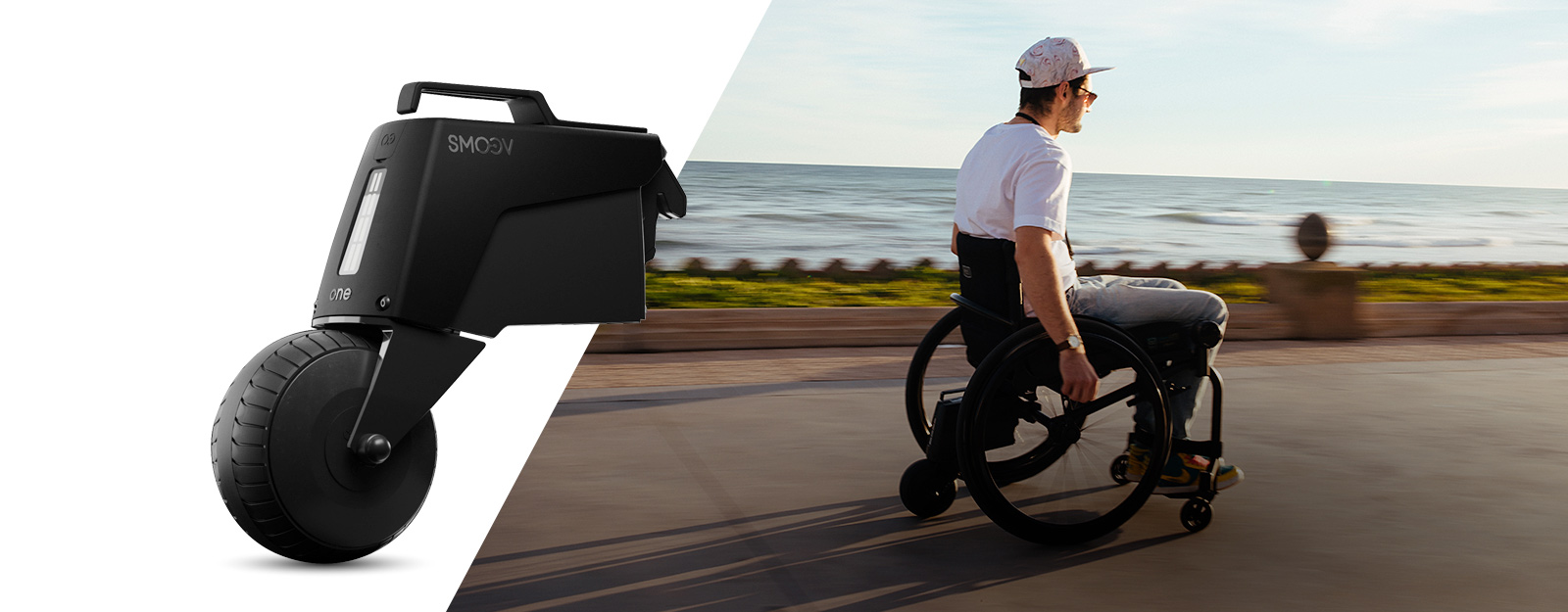 Alber Smoov power add on for all makes of wheelchairs