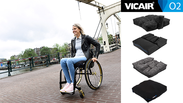 Vicair Pommel cushion O2 wheelchair cushion - Vicair