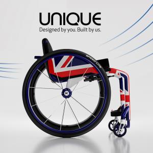 Invacare Unique service personalise yoru chair Team GB