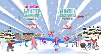 SUperhero Winter Wonderwheels powered by Marvel 