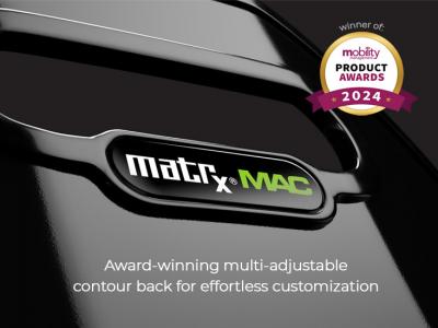 Invacare Matrx Mac back wins award 2024