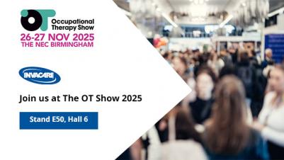 Invacare exhibits at The OT Show 2025 NEC Birmingham Invacare exhibits at The OT Show 2025 NEC Birmingham