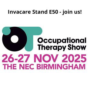 Invacare exhibits at The OT Show 2025 NEC Birmingham Invacare exhibits at The OT Show 2025 NEC Birmingham