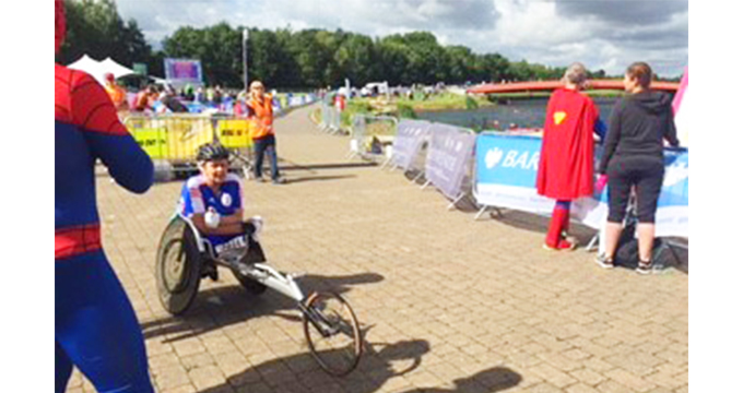 Top End sports chairs feature at Superhero Para Triathlon