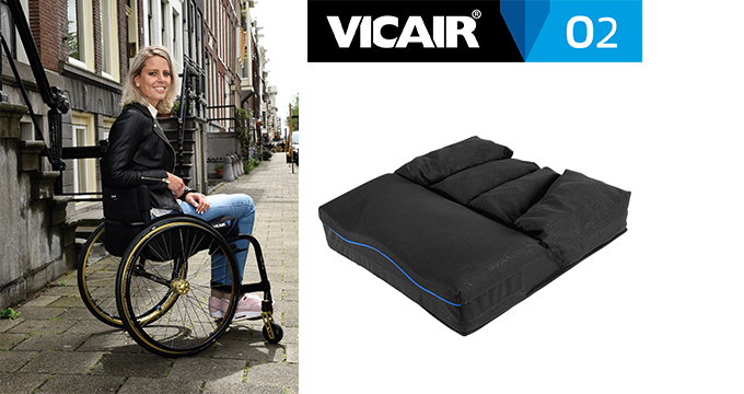Cushion for wheelchair - Vicair air-technology cushions